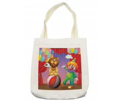 Lion Clown Performance Tote Bag