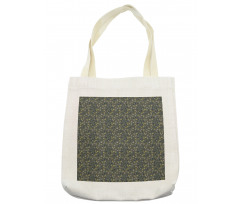 Circular Organic Branches Tote Bag