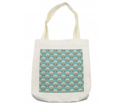 Bohemian Exotic Bird Motif Tote Bag