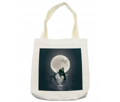 Mermaids at Night Tote Bag