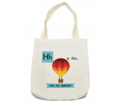 Education Alphabet Tote Bag