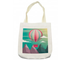 Polygonal Lines Tote Bag