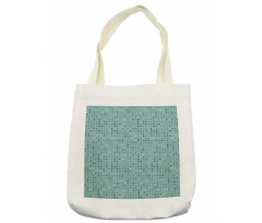 Modern Rounds Pattern Art Tote Bag