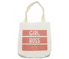 Texting Crown Artwork Tote Bag