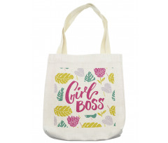 Feminism Calligraphy Art Tote Bag