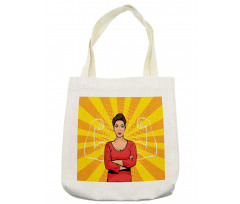 Strong Woman and Arms Tote Bag