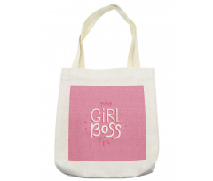 Feminine Pinkish Concept Tote Bag