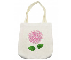 Hand Drawn Pink Petals Tote Bag