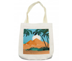 Desert and Pyramids Tote Bag