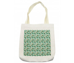 Jungle Flora Foliage Tote Bag