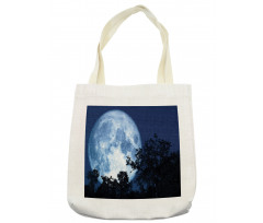 Moon Beaming in the Woods Tote Bag