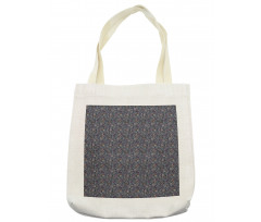 Line Art Butterfly Spots Tote Bag