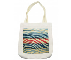 Country Zebra on Wood Tote Bag