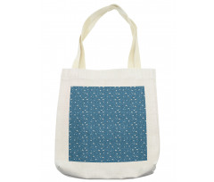 Doodle Style Wintry Items Tote Bag