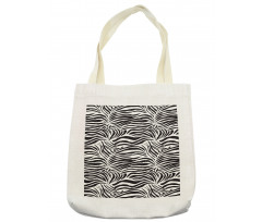 Wild Zebra Lines Tote Bag