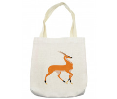 Side View Wildlife Animal Tote Bag