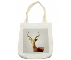 Low Poly Animal Portrait Tote Bag