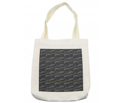 Modern Jumping Pose Animal Tote Bag