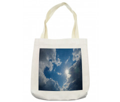 Vibrant Sun Clear Sky Tote Bag