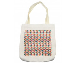 Floral Colorful Array Tote Bag