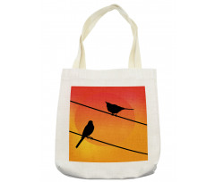 Avian Animal Sunset Tote Bag