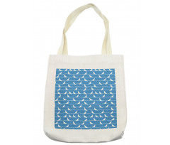 Doves on Lines Tote Bag