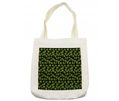 Botany Grape Leaves on Dark Tote Bag