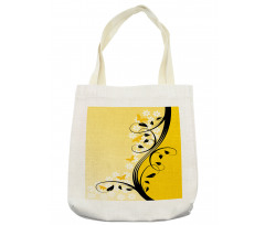 Butterfly Grape Leaves Art Tote Bag