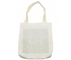 Grape Leaf Ivy Pastel Tones Tote Bag