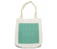 Art Deco Monotone Graphic Tote Bag