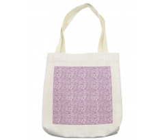 Bunnies Eggs Spring Leaves Tote Bag