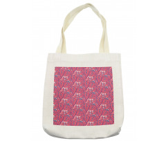 Branches Leaves Flowers Art Tote Bag