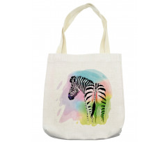 Striped Safari Animal Tote Bag