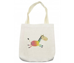 Happy Cartoon Animal Tote Bag