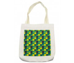 Symmetric Geometric Shapes Tote Bag