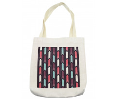 Vertically Upwards Streaks Tote Bag