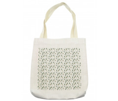 Floral Spring Botany Love Tote Bag