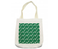 Botanical Pattern Seeds Tote Bag