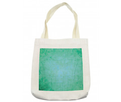 Pixel Mosaic Love Pattern Tote Bag