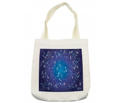 Constellation Zodiac Tote Bag