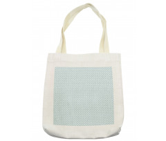 Aqua Tone Silhouettes Tote Bag