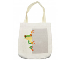 Frog Prince Reptiles Tote Bag