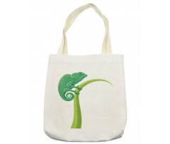 Exotic Grumpy Lizard Tote Bag