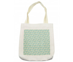 Nursery Animal on Crescent Tote Bag