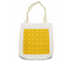 Lines and Swirling Motifs Tote Bag