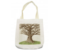 Sketch Nature Tote Bag