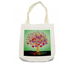 Magic Love Tree Heart Tote Bag