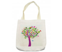 Flower Butterflies Tote Bag