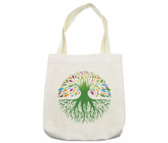 Colorful Tree Art Tote Bag