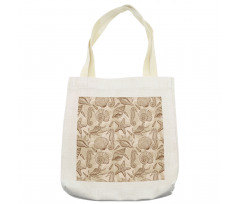 Exotic Marine Animals Tote Bag